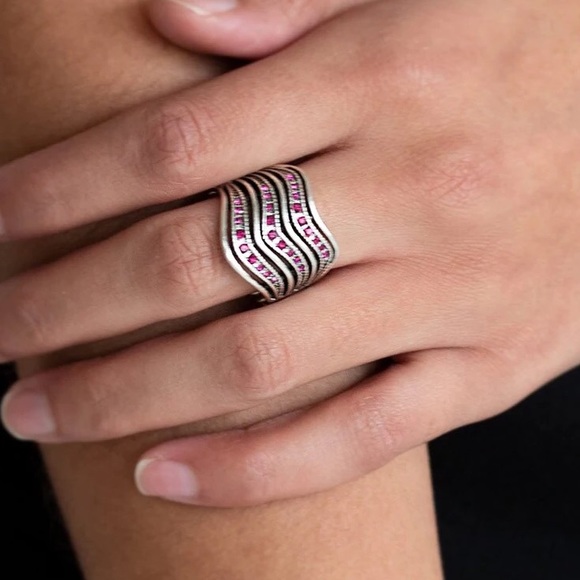 Fashion Finance - pink - Paparazzi ring